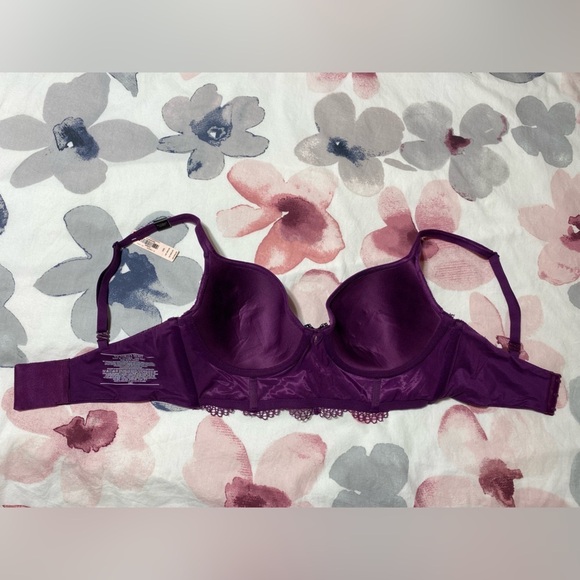 NWT Victoria Secret Lined Demi Buste Double Convertible Straps Lace Bra Size 34D - Picture 5 of 10